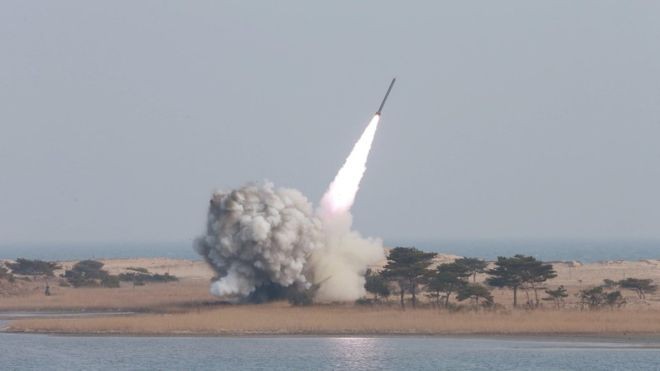 South Korea denounces North Korea’s ballistic missile launch - ảnh 1